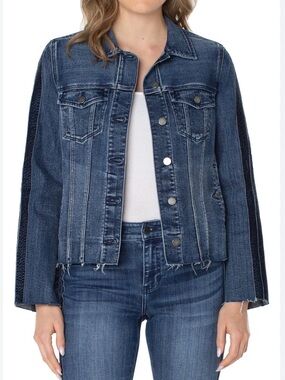 Liverpool Dark Blue Denim Jacket